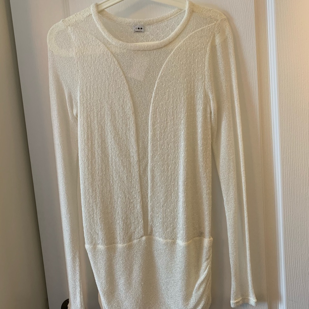 White sweater